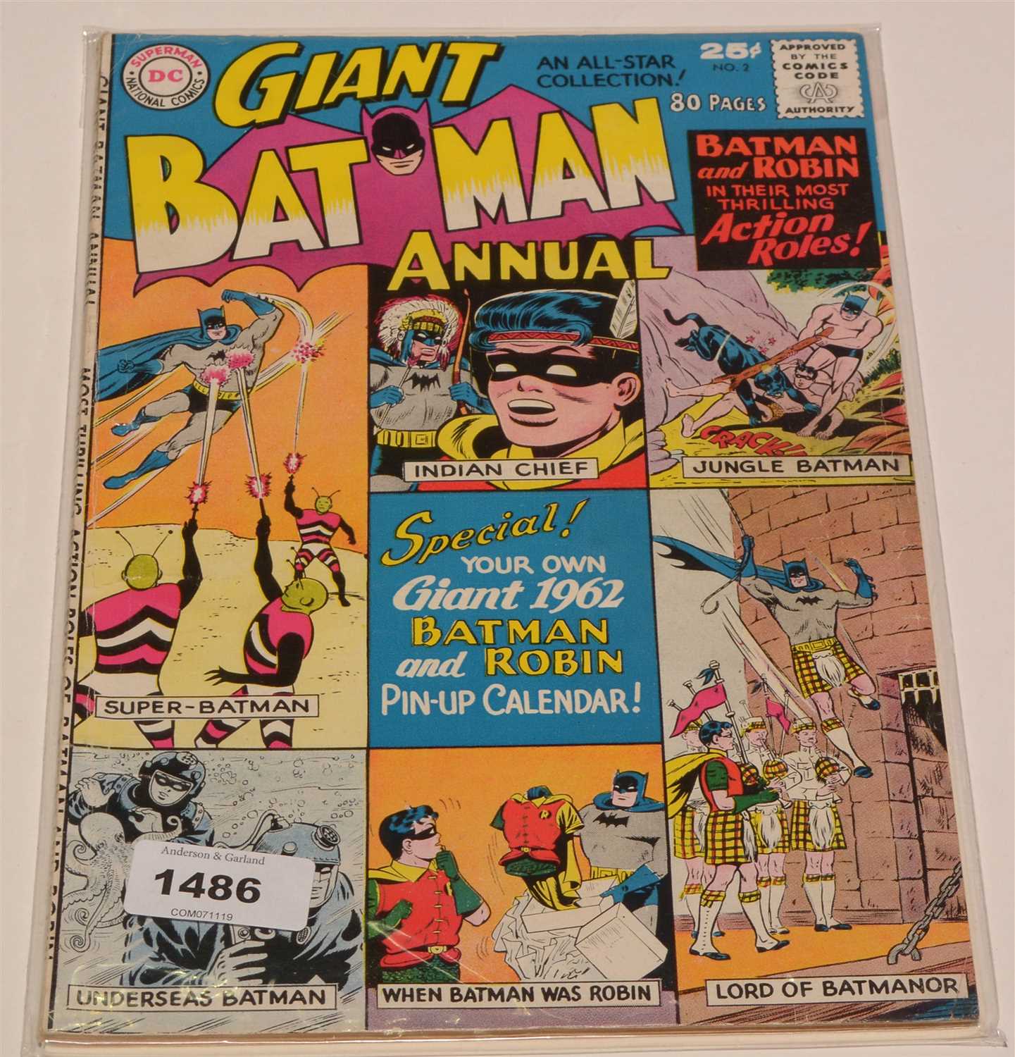 Lot 1486 - Batman Giant Annual No. 2