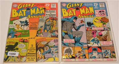 Lot 1488 - Batman Giant Annual No's. 4 and 5