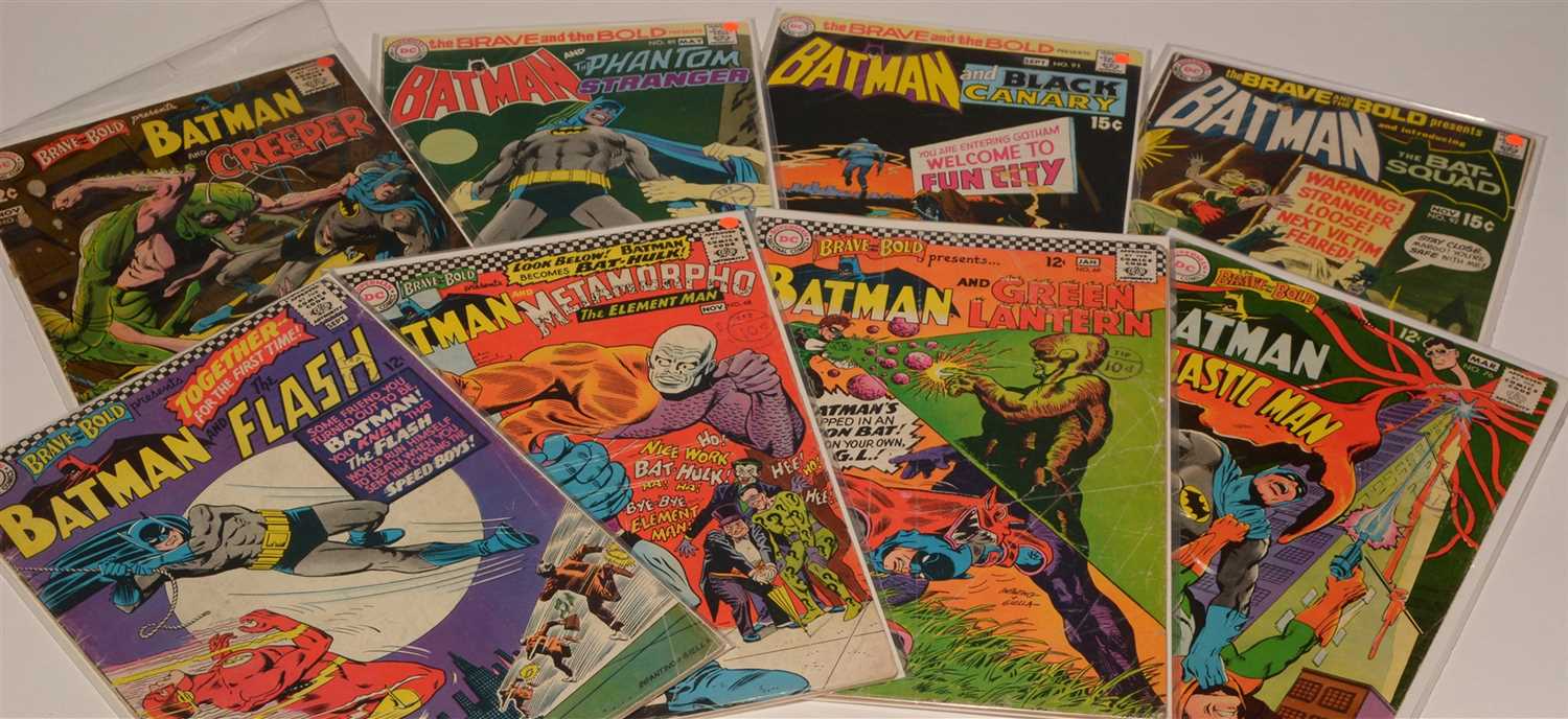 Lot 1481 - Brave and Bold No's. 67, 68, 69, 76, 80, 89, 91 and 92