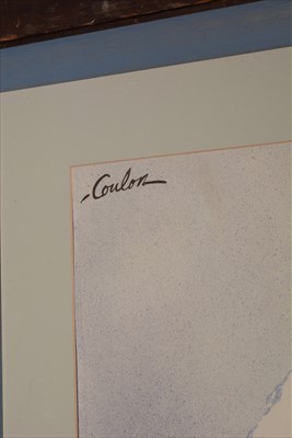 Lot 657 - Eric de Coulson - colour lithograph.
