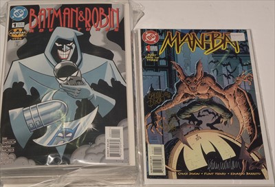 Lot 92 - Batman & Robin Adventures No's. 1-24; and sundry annuals/Man-Bat