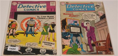 Lot 1424 - Detective Comics No's. 269 and 281