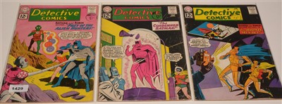 Lot 1429 - Detective Comics No's. 299, 301 and 302