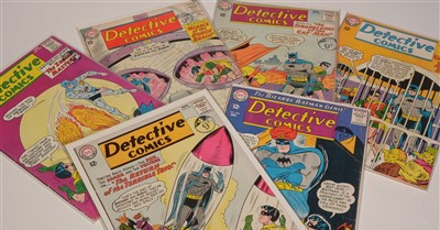 Lot 1434 - Detective Comics No's. 321, 322, 323, 324, 325 and 326