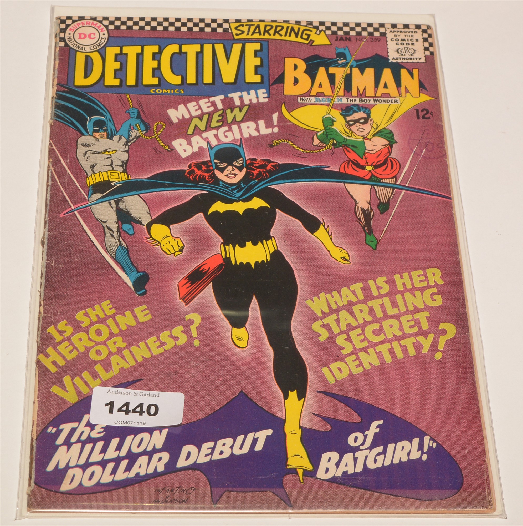 Lot 1440 - Detective Comics No. 359