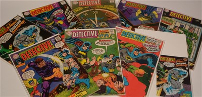 Lot 1443 - Detective Comics No's. 370-377; and special miniature reprint No. 373