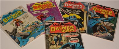 Lot 1446 - Detective Comics No's. 395, 396, 397, 398 and 399