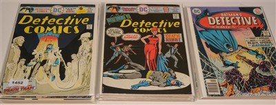 Lot 1452 - Detective Comics No's. 450-468 inclusive