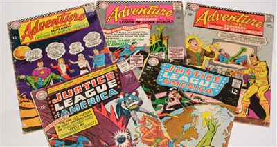 Lot 1277 - Justice League of America and Adventure Comics