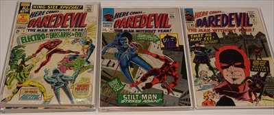 Lot 46 - Daredevil No's. 9, 10 11 & 26-30 inclusive / Daredevil King-Size and Giant-Size Comics; and 64-Page Annuals