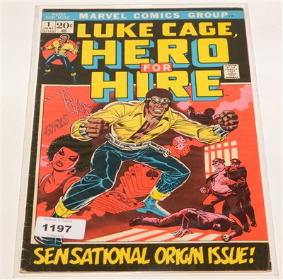 Lot 1197 - Luke Cage Hero For Hire No. 1