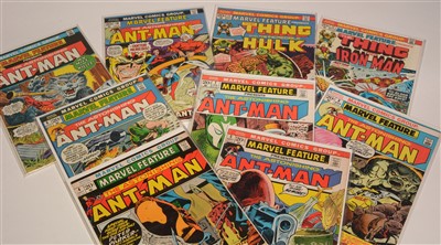 Lot 1199 - Marvel Feature Presents Ant-Man and The Thing, various numbers
