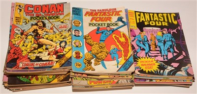 Lot 1156 - Conan The Barbarian Pocket Books and others.
