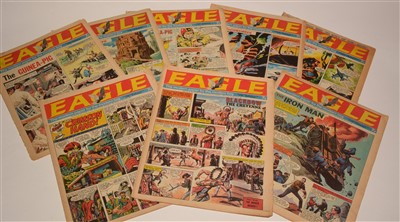 Lot 1158 - Eagle Comic vol. 19 No's. 20, 21, 24, 25, 27, 29, 31 and 35