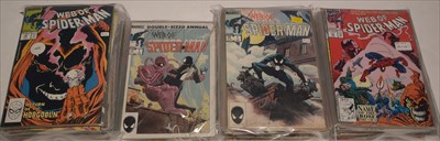 Lot 1178 - Web of Spider-Man and a large quantity of issues