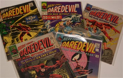 Lot 1183 - Daredevil No's. 13, 17, 21, 23 and 24