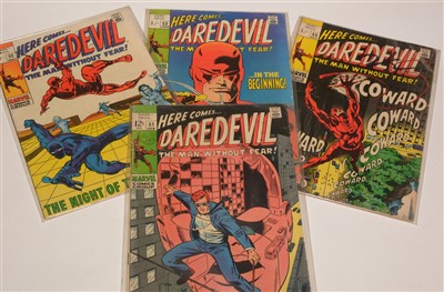 Lot 1186 - Daredevil No's. 51, 52, 53 and 55