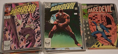 Lot 1194 - Daredevil No's. 193, 198, 200, 218, 220 and subsequent issues