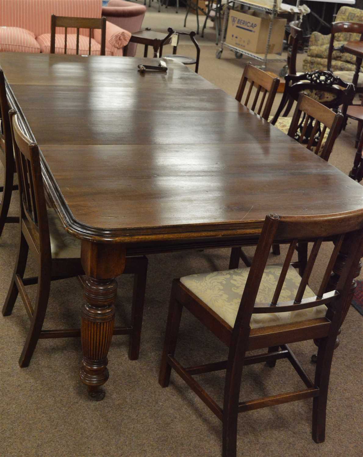 Lot 446 - Dining table.