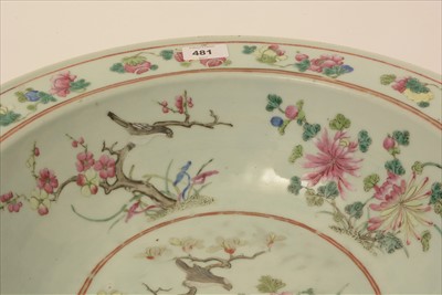 Lot 481 - Chinese Famille Rose basin