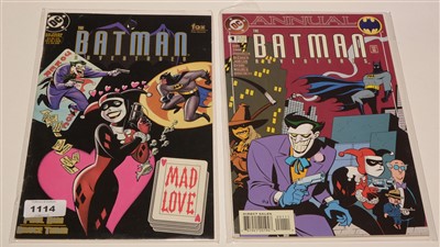 Lot 1114 - Batman Adventures "Mad Love"; and Batman Adventures Annual No. 1