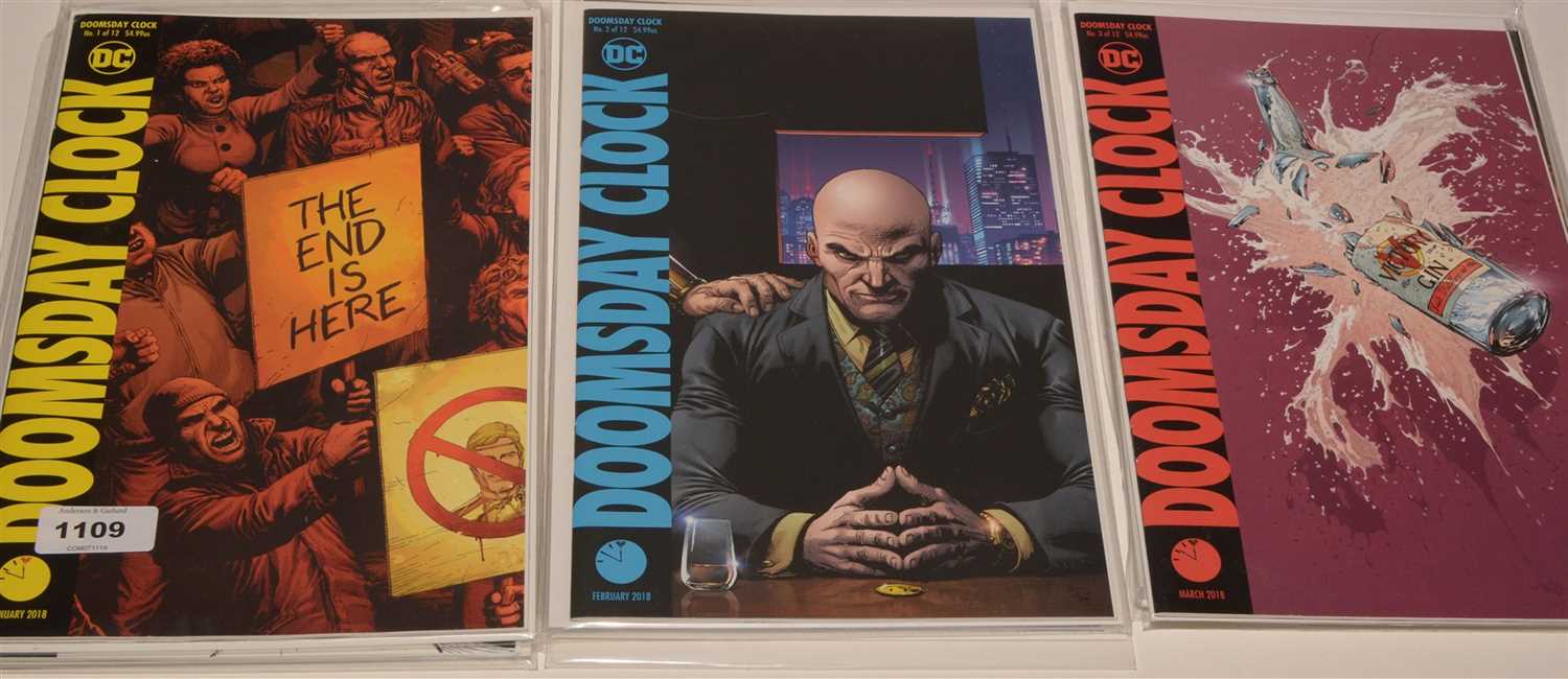 Lot 1109 - Doomsday Clock No's. 1-5