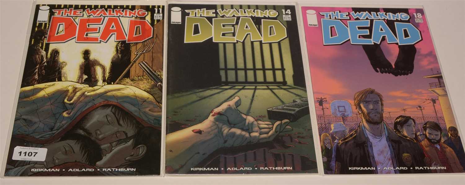 Lot 1107 - The Walking Dead No's. 11, 14 and 18