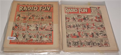 Lot 12 - Film Fun sundry issues from the period 1943-59....