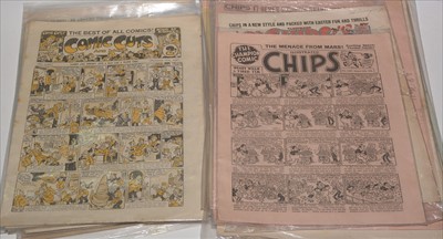 Lot 1406 - Mid 20th Century British comics.