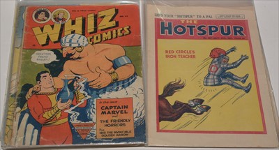 Lot 1407 - The Wizard; and other comics.