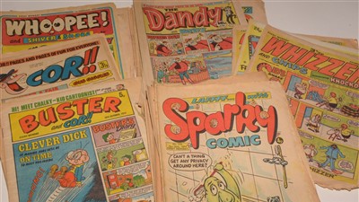 Lot 1043 - Whizzer and Chips, Whoopee!, Sparky and Buster