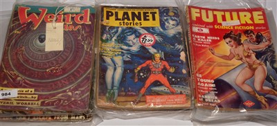 Lot 984 - 1950's Science Fiction Magazines