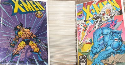 Lot 1262 - Marvel comics X-Men A Mutant Mile-stone,...