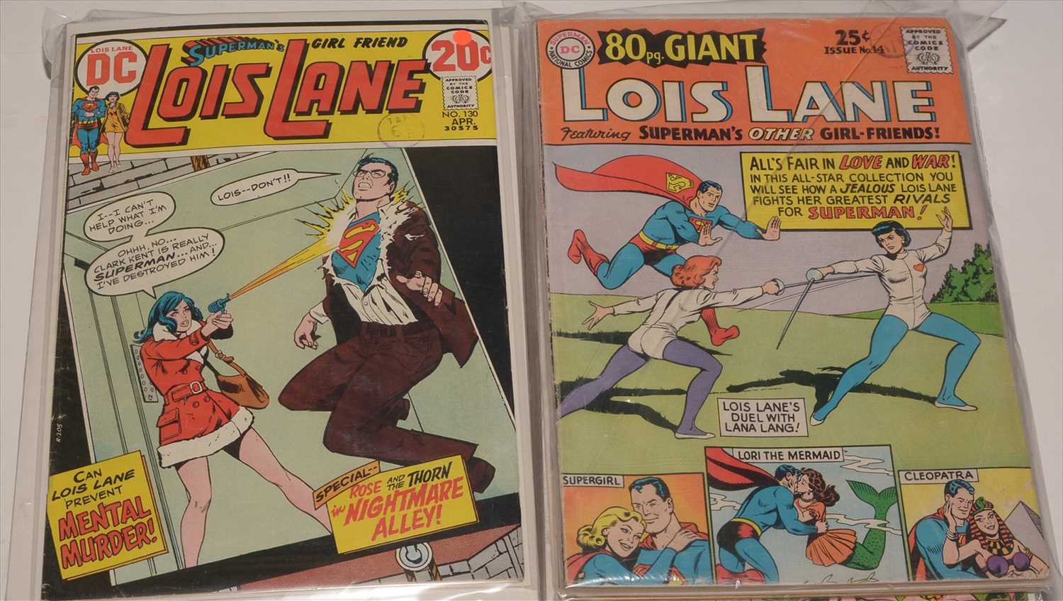 Lot 88 - Lois Lane sundry issues and Giant Annuals