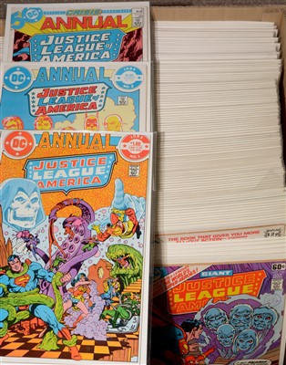 Lot 1123 - Justice League of America comics and annuals