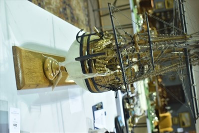 Lot 1005 - Scratch built ship model