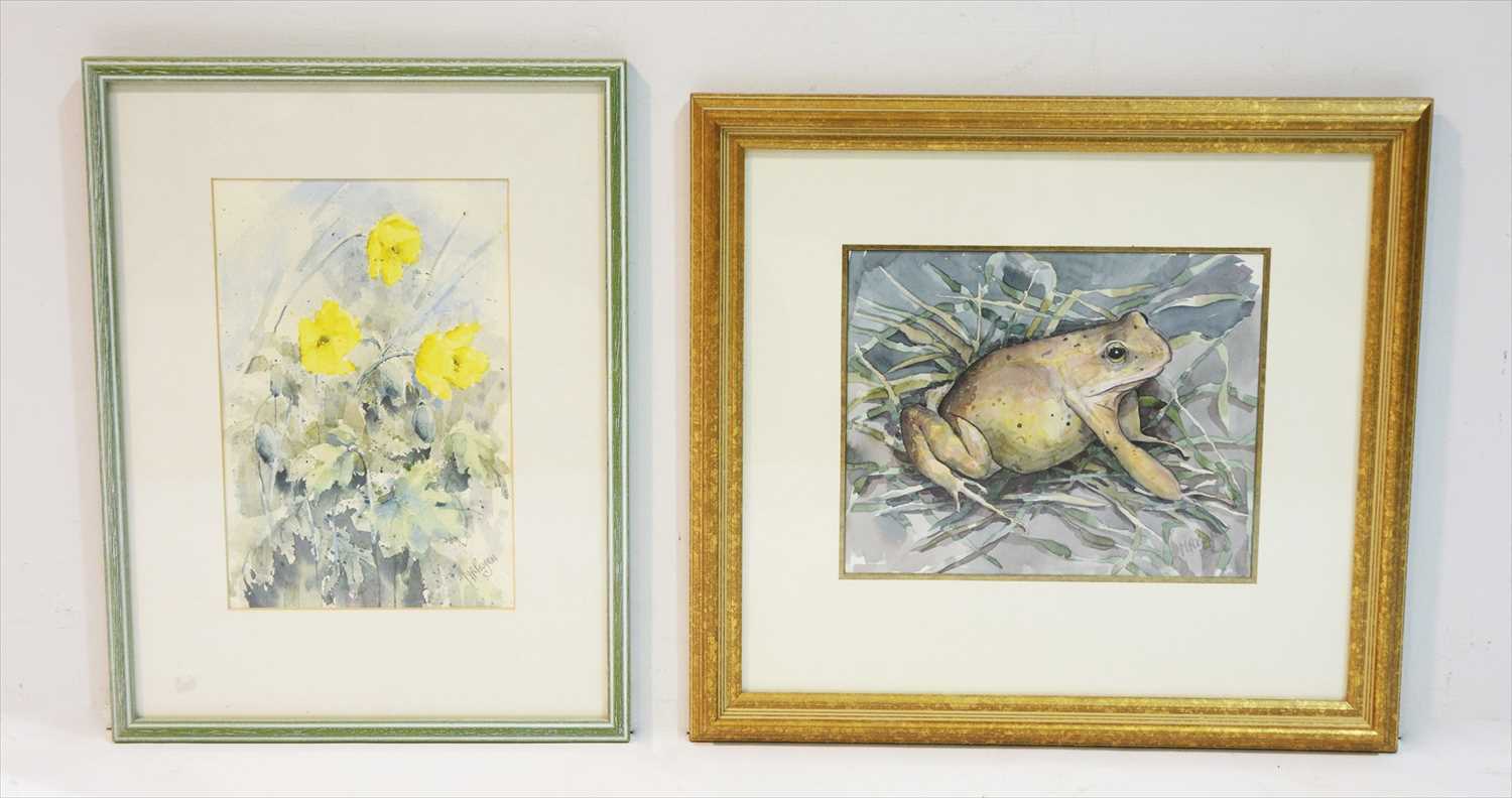 Lot 1107 - Mary Ann Rogers - watercolours.