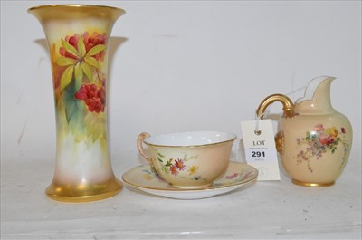 Lot 291 - Worcester china