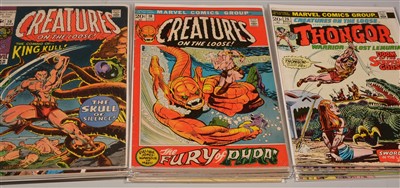 Lot 1989 - Creatures On The Loose! comics