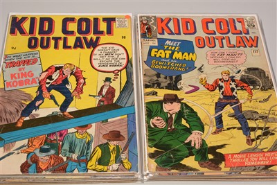 Lot 1995 - Kid Colt Outlaw comics