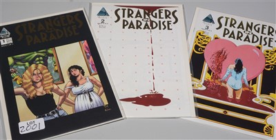 Lot 2001 - Strangers In Paradise No's. 1, 2 and 3