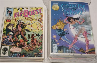 Lot 27 - Strangers In Paradise Vol. 2 No's. 1, 2 and 3 and sundry issues.