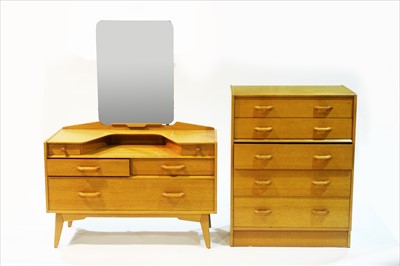 Lot 962 - G Plan Brandon Range: two chests and a dressing table