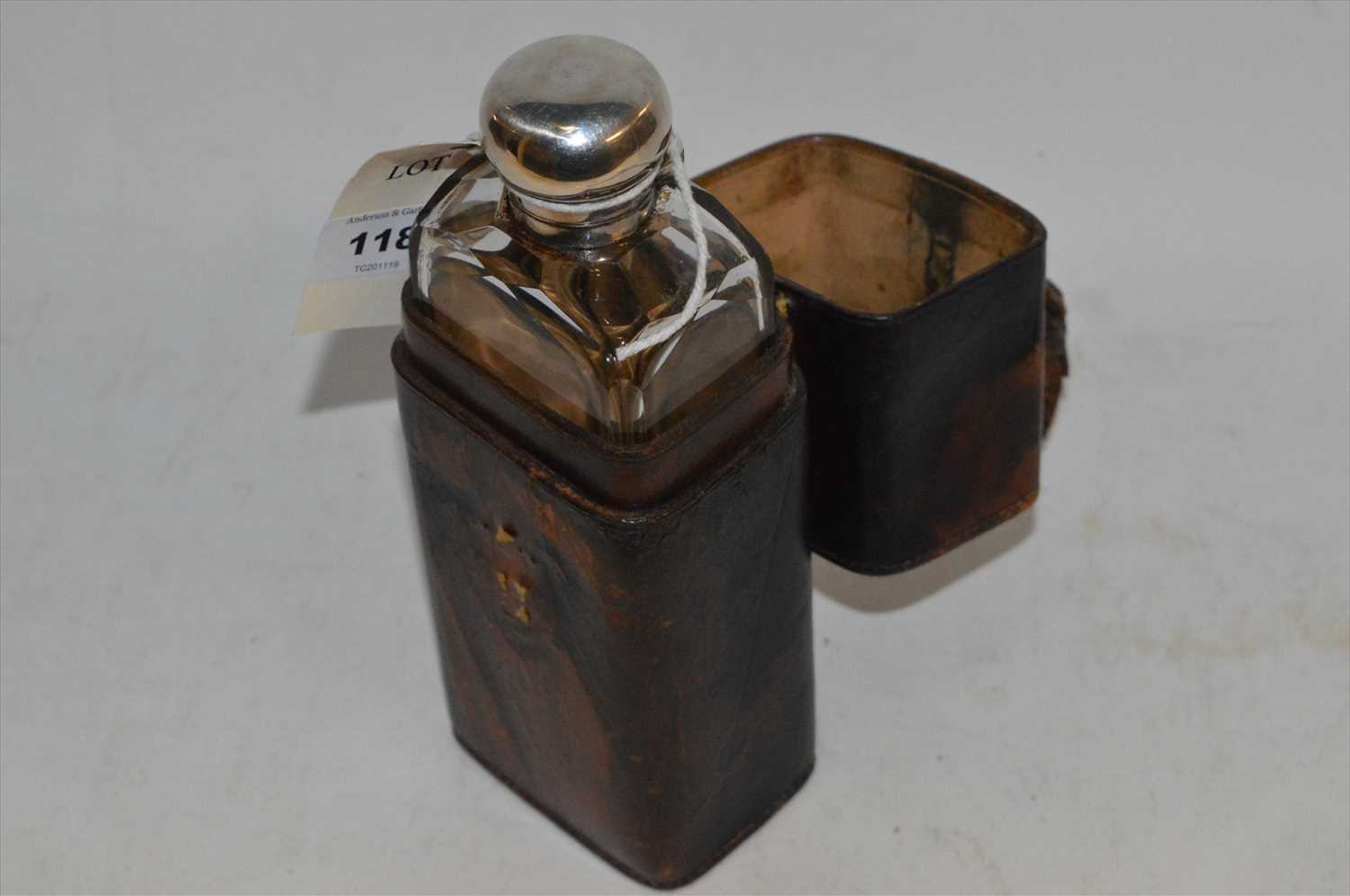 Lot 118 - Whisky flask
