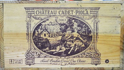 Lot 403 - Twelve bottles of Chateau Cadet Piola.
