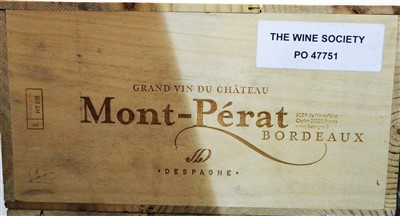 Lot 405 - Twelve bottles of Chateau Mont-Perat.