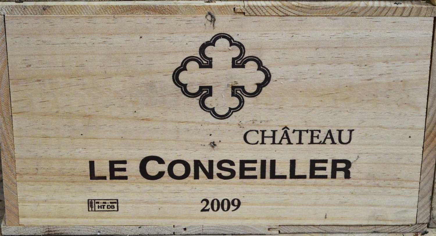 Lot 406 - Twelve bottles of Chateau La Conseiller.