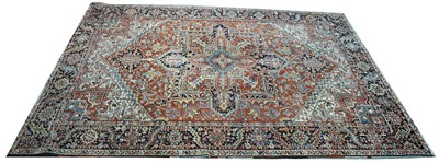 Lot 861 - Heriz carpet