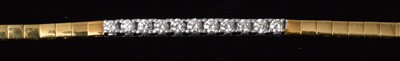 Lot 155 - Diamond bracelet