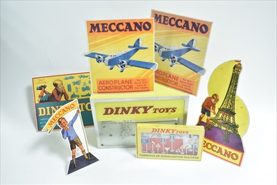 Lot 324 - Meccano and Dinky displays